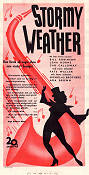 Stormy Weather 1944 poster Lena Horne Bill Robinson Cab Calloway Andrew L Stone Jazz Instrument