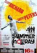 Summer Holiday 1963 movie poster Cliff Richard The Shadows Peter Yates Rock and pop