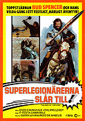 Superlegionärerna slår till 1976 poster Bud Spencer Franco Agostini Enzo Cannavale Pasquale Festa Campanile