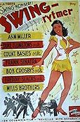 Swing-rytmer 1946 poster Ann Miller Duke Ellington Jazz