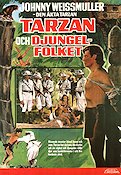 Tarzan Triumphs 1943 movie poster Johnny Weissmuller Frances Gifford Wilhelm Thiele