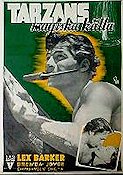 Tarzan´s Magic Fountain 1949 movie poster Lex Barker