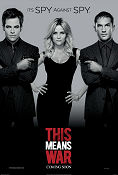 This Means War 2012 movie poster Reese Witherspoon Chris Pine Tom Hardy McG
