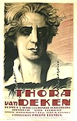 Thora van Deken 1920 poster Pauline Brunius John W Brunius Affischkonstnär: Gunnar Widholm