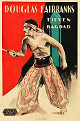 The Thief of Bagdad 1924 movie poster Douglas Fairbanks Raoul Walsh Eric Rohman art