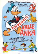 Toppenkul med Kalle Anka 1963 movie poster Kalle Anka