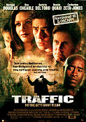 Traffic 2000 poster Michael Douglas Catherine Zeta-Jones Benicio del Toro Steven Soderbergh