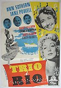 Nancy Goes to Rio 1950 movie poster Ann Sothern Jane Powell Carmen Miranda Robert Z Leonard