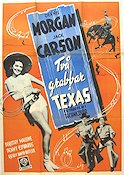 Två grabbar i Texas 1949 poster Dennis Morgan Jack Carson Dorothy Malone