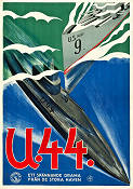 U.44 1927 poster Jack Holt Dorothy Revier Frank Capra Skepp och båtar