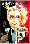 Der Junge Graf 1935 movie poster Anny Ondra Carl Lamac Eric Rohman art