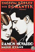 Ungdom kärlek och romantik 1932 poster Ramon Navarro Madge Evans