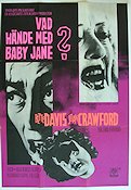 What Ever Happened to Baby Jane 1963 movie poster Bette Davis Joan Crawford