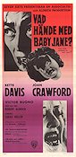 Vad hände med Baby Jane 1963 poster Bette Davis Joan Crawford
