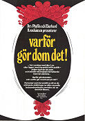 Movie Poster Varf�r g�r dom det