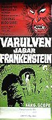 Varulven jagar Frankenstein 1971 poster Michael Rennie