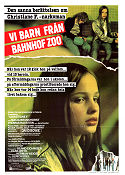 Christiane F Wir Kinder vom Bahnhof Zoo 1981 movie poster Natja Brunkhorst Eberhard Auriga Peggy Bussieck David Bowie Uli Edel Kids Cult movies