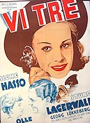 Vi tre 1939 poster Signe Hasso Vi tre 1939 poster Signe Hasso