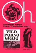 Vild pornografi 1972 poster Edward Blessington KW Christian Uschi Digard Don Edmonds