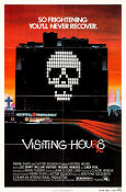 Visiting Hours 1982 poster Lee Grant Michael Ironside Jean-Claude Lord