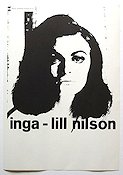 Inga-Lill Nilsson 1968 affisch Hitta mer: Concert poster