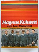 Magnus Kvintett Philips 1968 affisch Lars Waldefeldt Hitta mer: Concert poster Hitta mer: Dansband Rock och pop