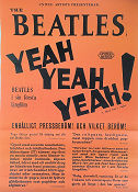 Yeah Yeah Yeah! 1964 poster Beatles John Lennon Paul McCartney Richard Lester Rock och pop Musikaler