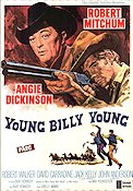 Young Billy Young 1969 poster Robert Mitchum Angie Dickinson Robert Walker Jr Burt Kennedy