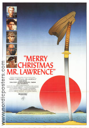 MERRY CHRISTMAS MR LAWRENCE Movie poster 1982 original NordicPosters