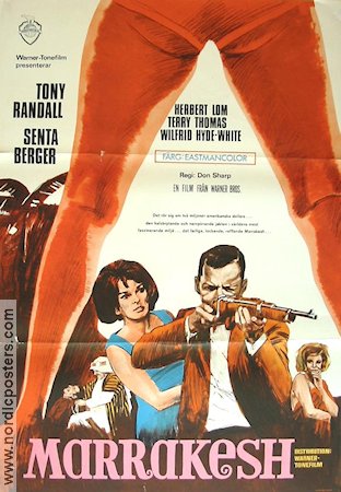 Our man in Marrakesh 1966 Tony Randall Senta Berger