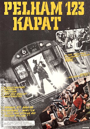 THE TAKING OF PELHAM 123 Movie poster 1975 original NordicPosters