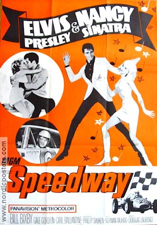 SPEEDWAY Movie poster 1968