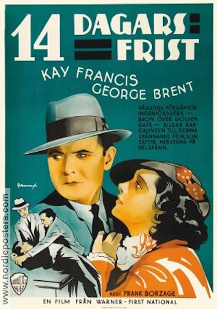 Stranded 1935 movie poster Kay Francis George Brent