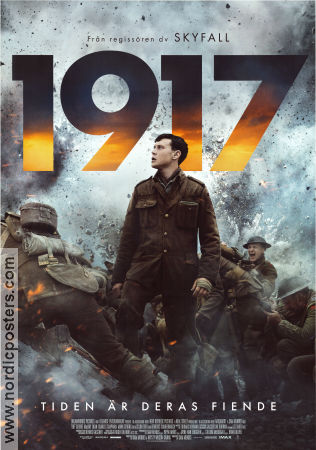 1917 2019 movie poster Dean-Charles Chapman George MacKay Daniel Mays Sam Mendes War