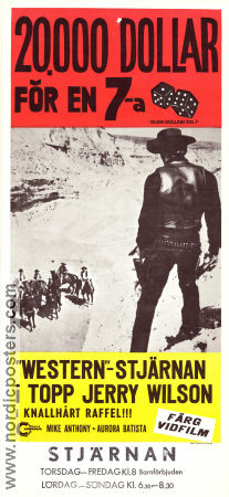 20000 dollari sul 7 1967 movie poster Roberto Miali Adriano Micantoni Aurora Battista Alberto Cardone