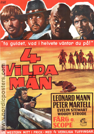 Ciakmull L´uomo della vendetta 1970 movie poster Leonard Mann Woody Strode Peter Martell Enzo Barboni
