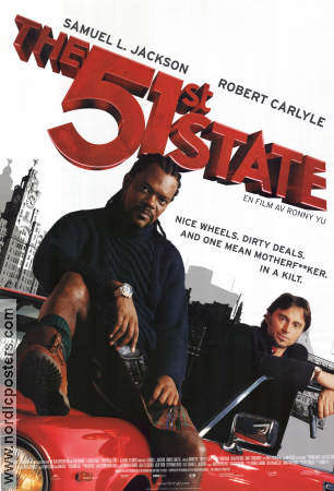 The 51st State 2002 movie poster Samuel L Jackson Robert Carlyle Emily Mortimer Ronny Yu