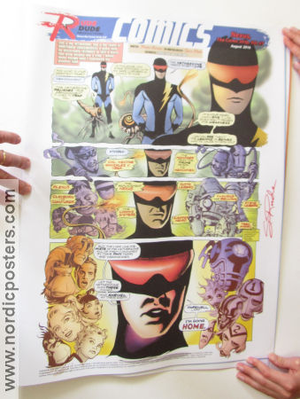 Giant comic Rude Dude Comics Nexus Signed 2016 poster Steve Rude Find more: Comics