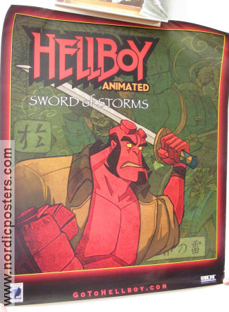 Hellboy Animated Sword of Storms IDT 2006 poster Hellboy Find more: Comics