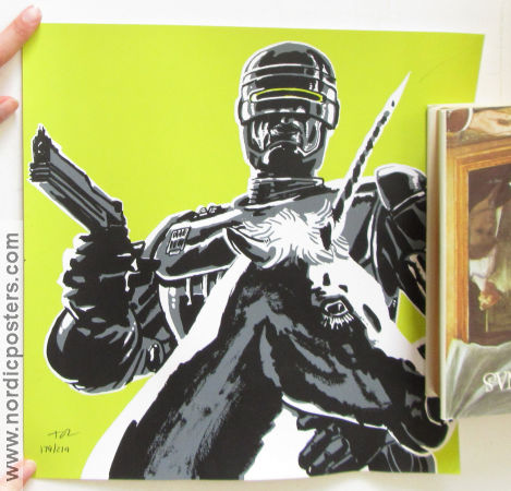 Limited litho ROBOCOP No 179 of 219 2014 poster Poster artwork: Tim Doyle Find more: Comics