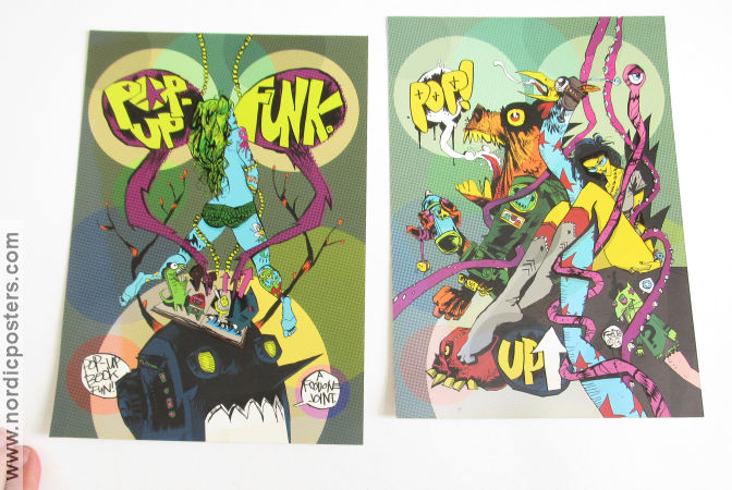 Pop-Up Funk 2014 affisch Affischkonstnär: Jim Mahfood Food One Hitta mer: Comics