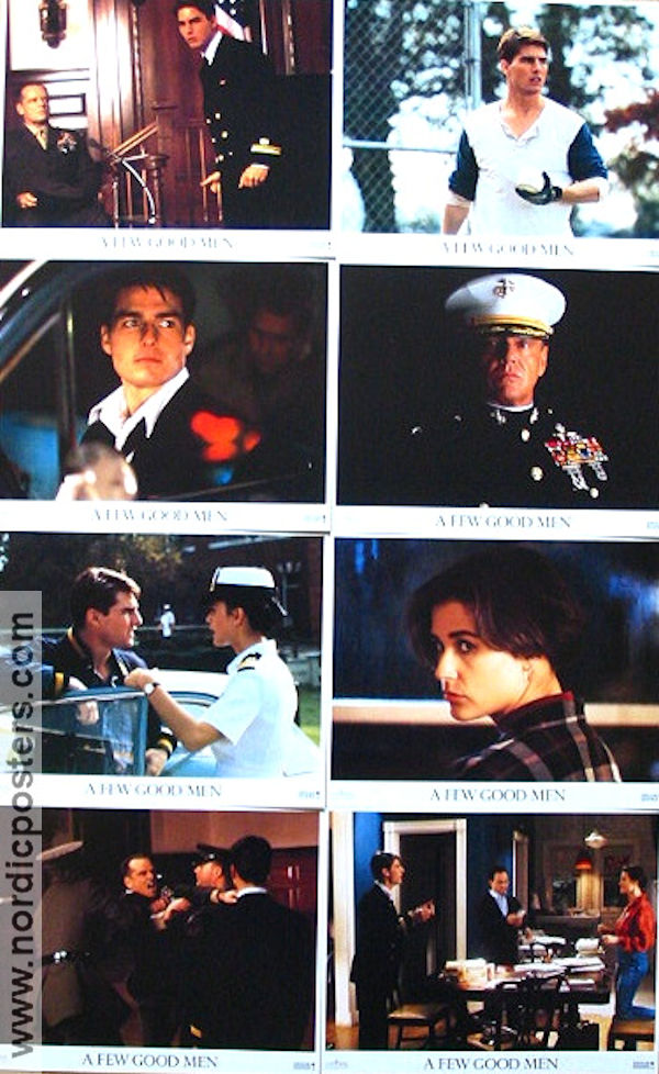 A Few Good Men 1992 lobby card set Tom Cruise Jack Nicholson Demi Moore