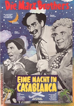 A Night in Casablanca 1946 poster Marx Brothers