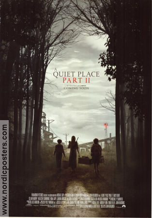 A Quiet Place Part II 2020 movie poster Emily Blunt Millicent Simmonds Cillian Murphy John Krasinski