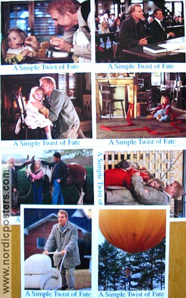 A Simple Twist of Fate 1994 lobby card set Steve Martin