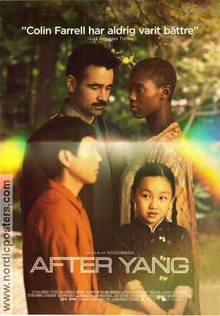 After Yang 2021 movie poster Colin Farrell Jodie Turner-Smith Malea Emma Tjandrawidjaja Kogonada