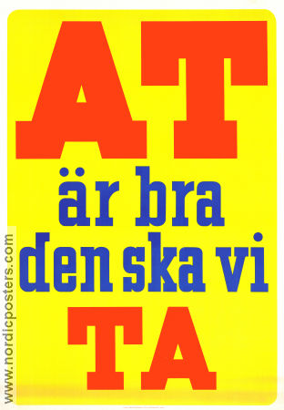 Aftontidningen AT är bra 1944 poster Landsorganisationen LO Find more: Aftontidningen