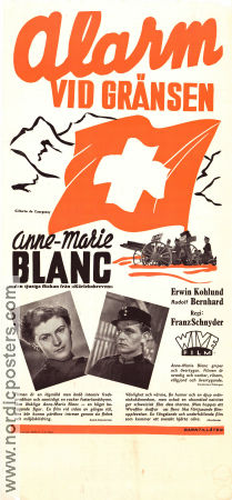 Gilberte de Courgenay 1941 movie poster Anne-Marie Blanc Helene Dalmet Heinrich Gretler Franz Schnyder Country: Switzerland Mountains