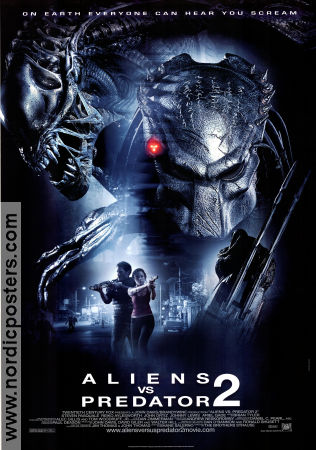 Aliens vs Predator 2 2007 movie poster Reiko Aylesworth Steven Pasquale Colin Strause