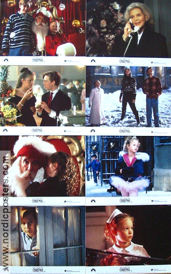 All I Want For Christmas 1991 lobby card set Ethan Randall Holiday